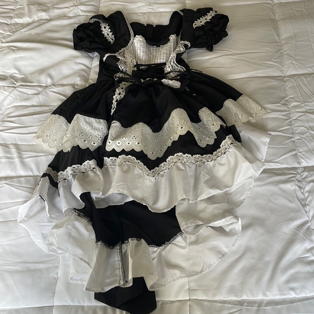 New York Xchange Black and White Dress (Like New)